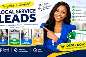 do locksmith leads garage door repair window installation home improvement leads