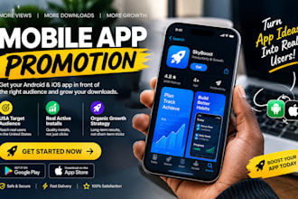 do mobile app promotion, USA app installs, andorid and ios marketing
