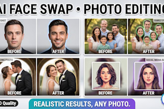 do ai face swap, image editing, face replacement, ai photo editing