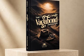 create realistic 3d book mockup, ebook and book cover mockup