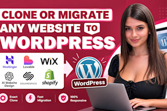 clone or migrate hostinger, ai website design, lovable site, wix to wordpress