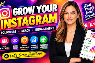 grow instagram followers with instagram promotion and marketing