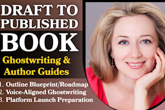 ghostwrite your book and guide your author publishing journey