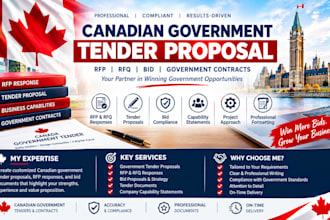 prepare your canadian government tender proposal