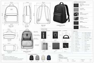 create realistic 3d bag, backpack, handbag and purse designs, mockup design