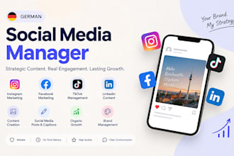 be your german social media manager content creator brand strategist
