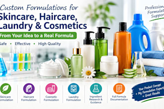 do skincare formulation haircare, laundry, cosmetic formulation cosmetic chemist