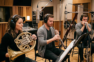 play french horn, harmonica, oboe, bassoon for your country music