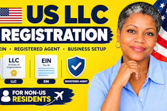 us llc registration ein registered agent and business setup