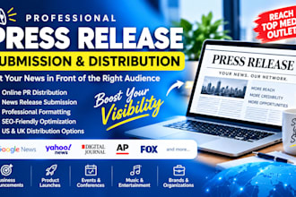 submit and distribute your press release to online news media