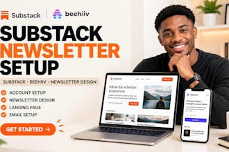 do substack setup, substack, substack newsletter, substack, beehiiv newsletter