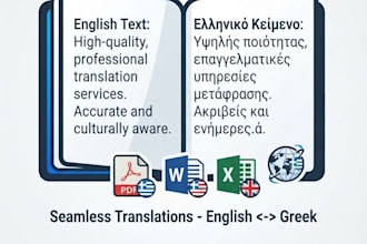translate english to greek or greek to english