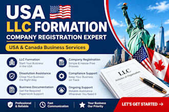 assist with USA llc registration and company formation services