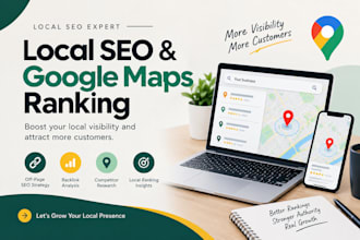provide local SEO and google maps ranking to dominate the map pack