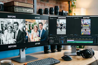 coloro foto e modifico e creo video