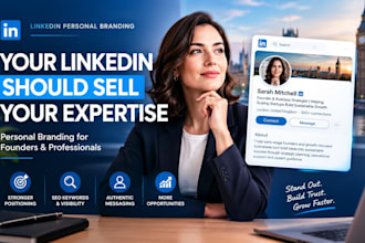 linkedin personal branding for UK founders and professionals high converting SEO