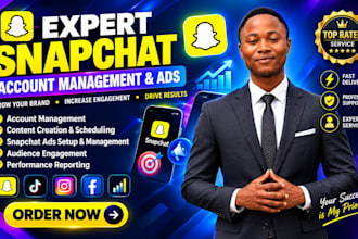 manage your snapchat account, snapchat ads and promotion and monetization