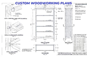 woodworking, shop drawing, joinery, millwork, furniture plans, DIY woodworking
