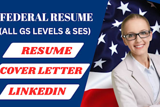 write a professional federal resume