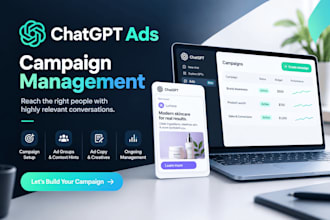 set up chatgpt ads with campaign strategy copy and creatives