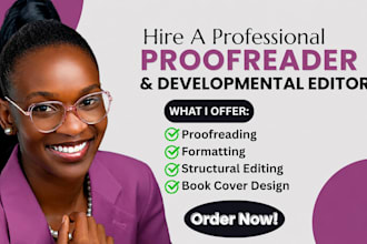 proofread, be developmental book editor for christian book memoir fiction novel