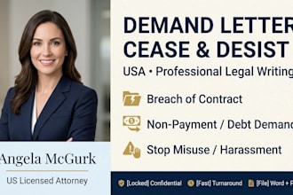 draft a UK demand letter, letter before action, and payment notice