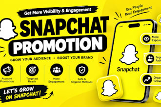 do snapchat promotion snapchat marketing and organic growth for snapchat