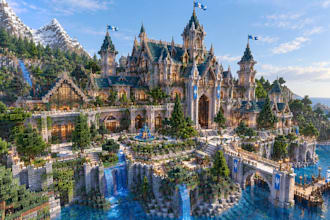 build minecraft builds, houses, castles, cities and maps