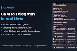 fix bugs or add new features to your telegram bot