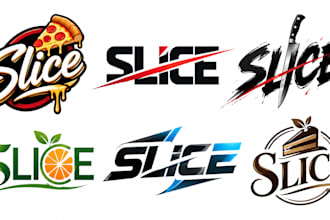 design a professional, pizza, food, restaurant, bakery, or modern slice logo