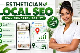 do local SEO for your esthetician beauty salon med spa or skincare business