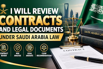 review contracts and legal documents under saudi arabia law