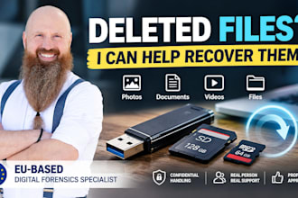 recover deleted files from usb drives and memory cards