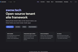 develop full stack web and mobile apps