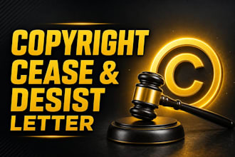draft a copyright cease and desist letter to protect your digital assets