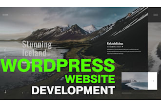 build an exclusive premium wordpress elementor gsap website