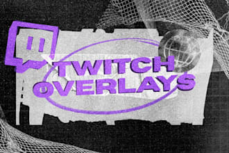 do professional streamer overlays