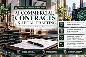 draft commercial agreements for your ai business and saas