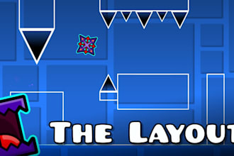 make a professional geometry dash profile picture or banner