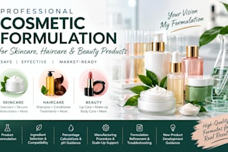 cosmetic chemist skincare formulation product development cosmetic formula
