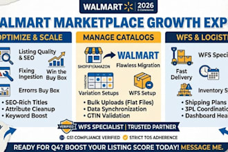 optimize walmart dropshipping wfs, product listing, walmart dropshipping VA