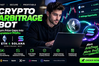 build crypto arbitrage bot solana bot dex triangular bot eth arbitrage bot