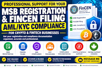 do msb registration,fincen and filing aml compiance