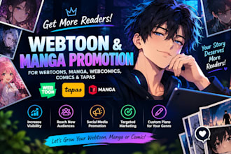 webtoon promotion for manga webtoon comic tapas webcomics for massive readers