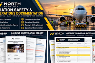 create professional aviation safety and operations documentation