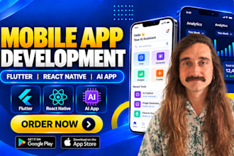 build mobile app development app developer flutter react native ai app creation