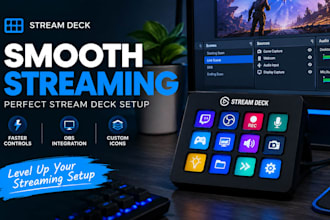 setup elgato stream deck, obs studio, and stream automation for gaming