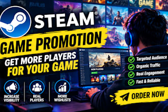 do steam wishlist promotion, indie game marketing for steam game promotion