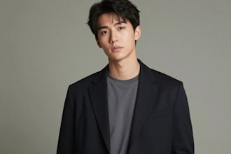 be your male model or video actor