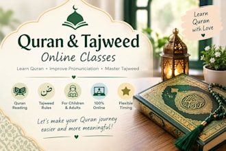 teach you quran and tajweed online